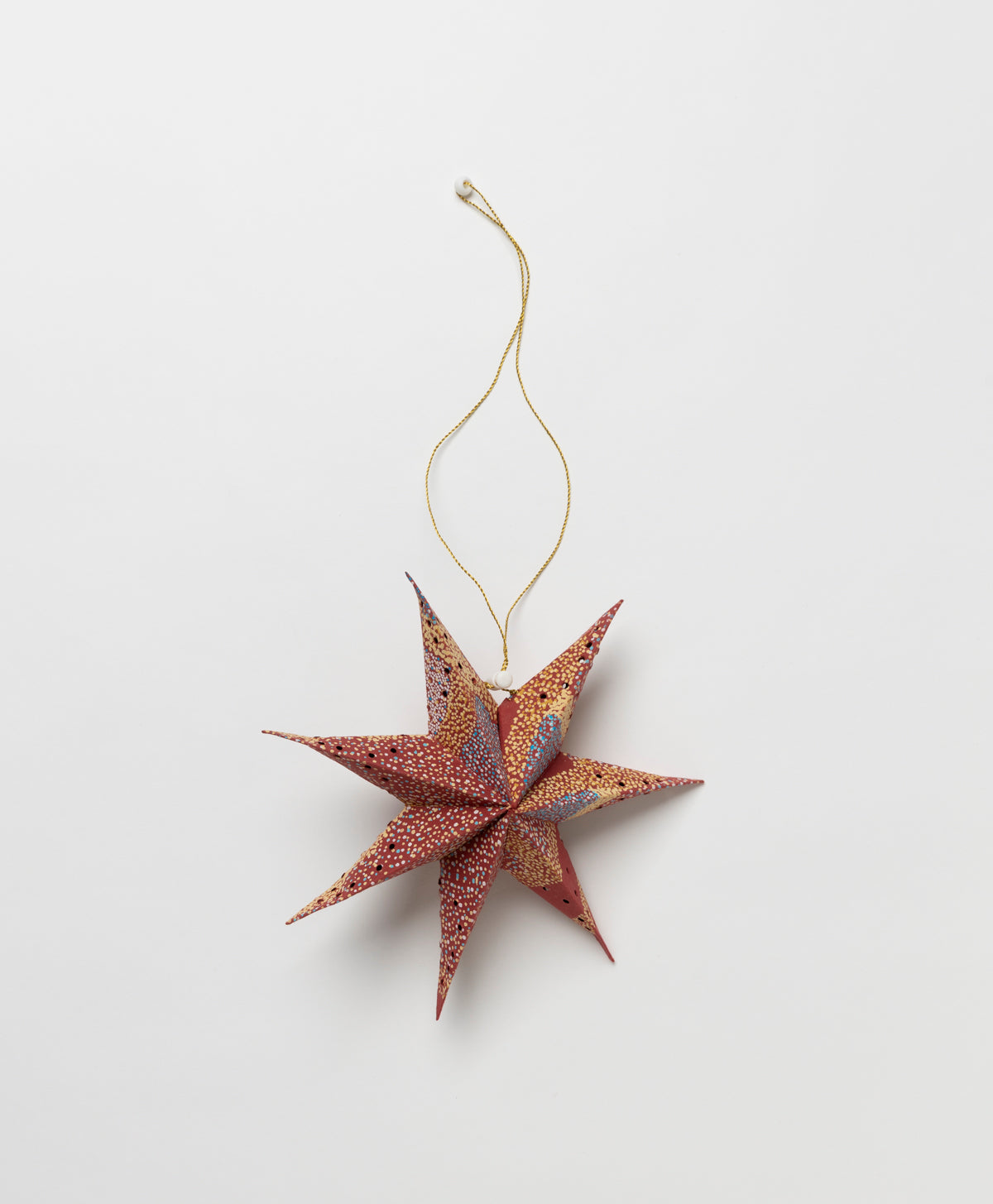 BETTER WORLD ARTS - LYNETTE NANGALA BROWN HANDMADE PAPER STAR