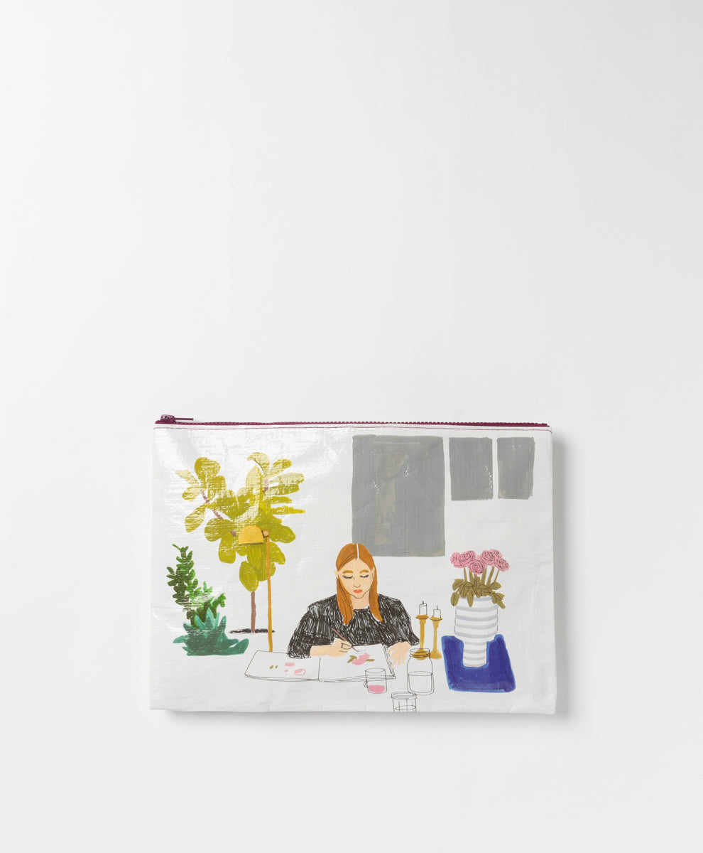 BLUE Q - THE PAINTER JUMBO POUCH