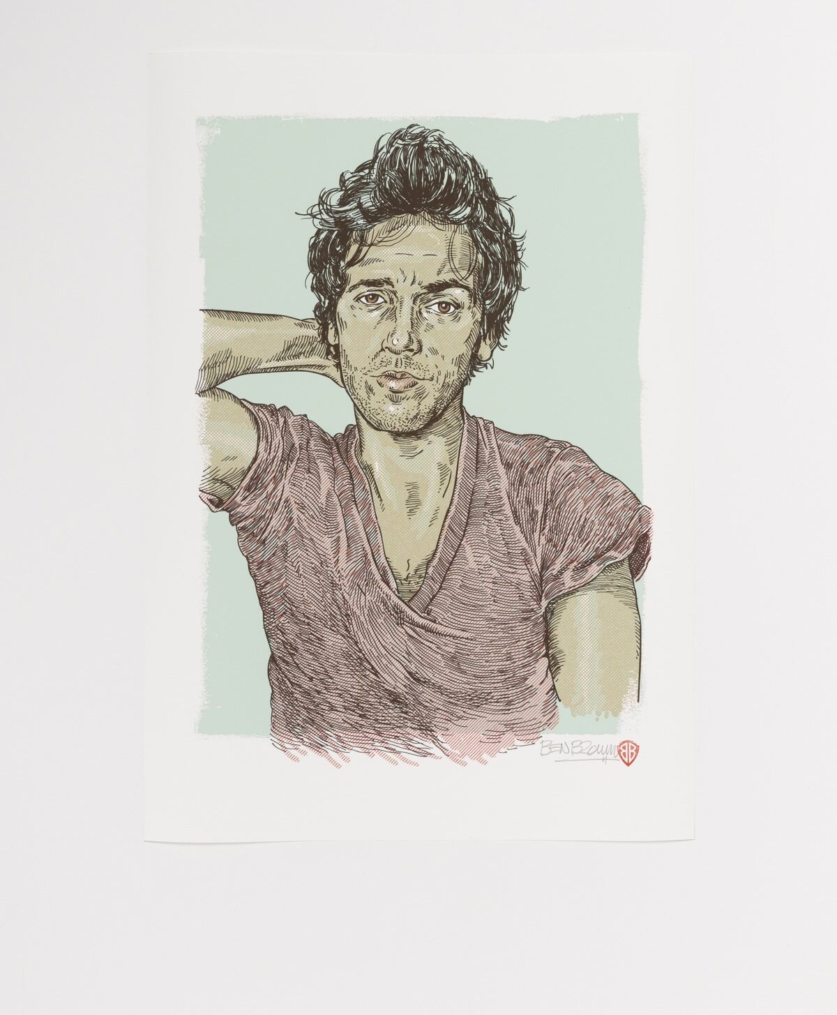 BEN BROWN - BRUCE SPRINGSTEEN GICLEE PRINT