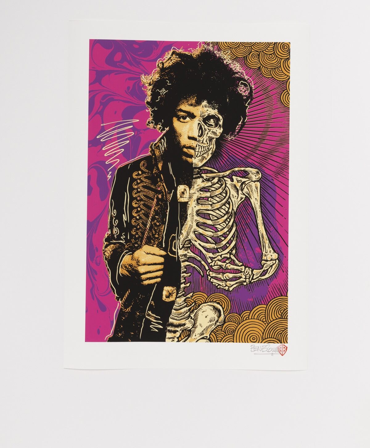 BEN BROWN - JIMI HENDRIX GICLEE PRINT