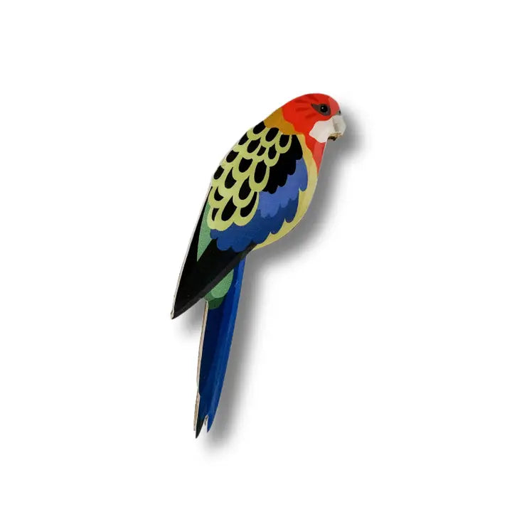 SELATAN - EASTERN ROSELLA BROOCH