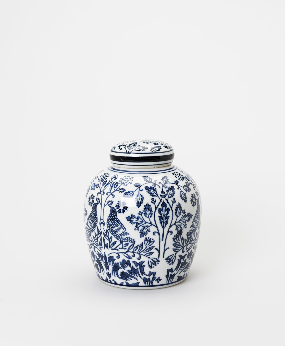 LAVIDA - WILLIAM MORRIS STRAWBERRY THIEF GINGER JAR
