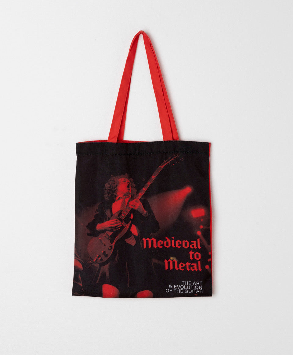 MEDIEVAL TO METAL TONY MOTT TOTE BAG