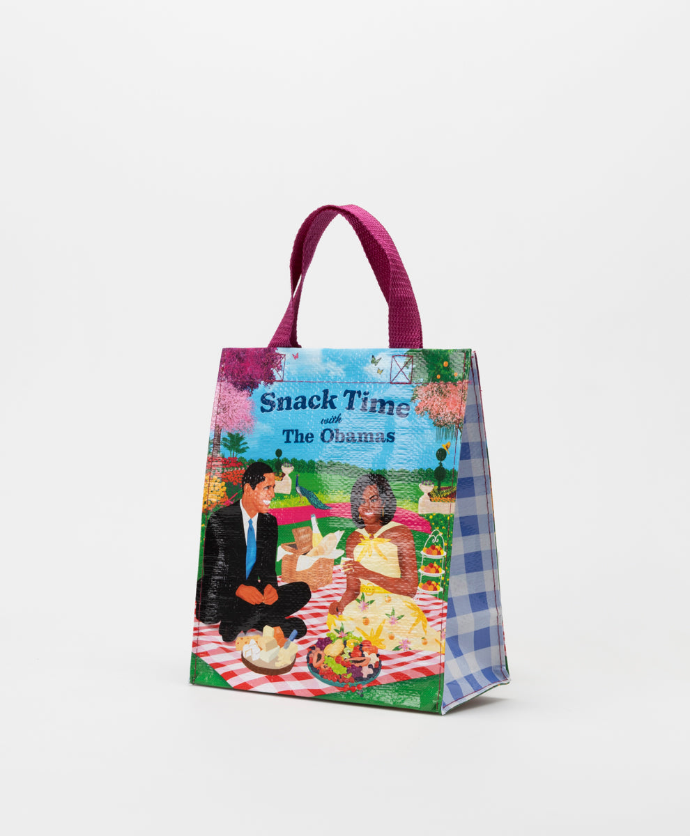 BLUE Q - SNACK TIME WITH THE OBAMAS TOTE