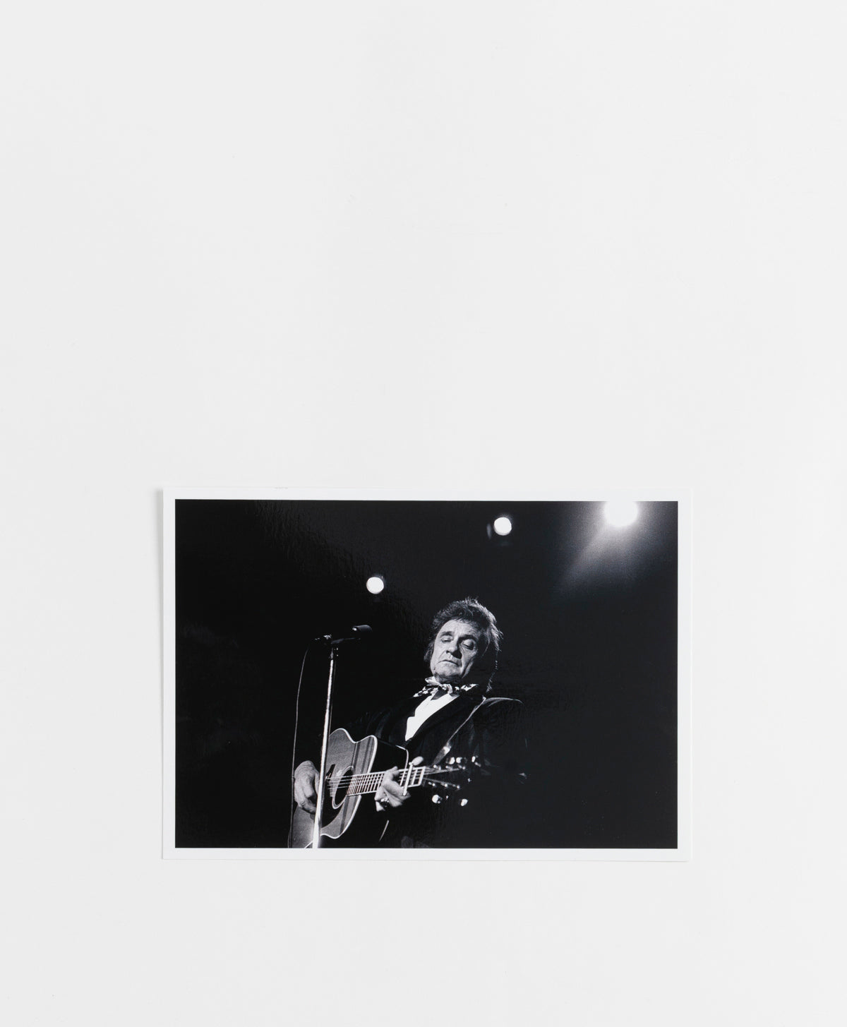 TONY MOTT - JOHNNY CASH POSTCARD