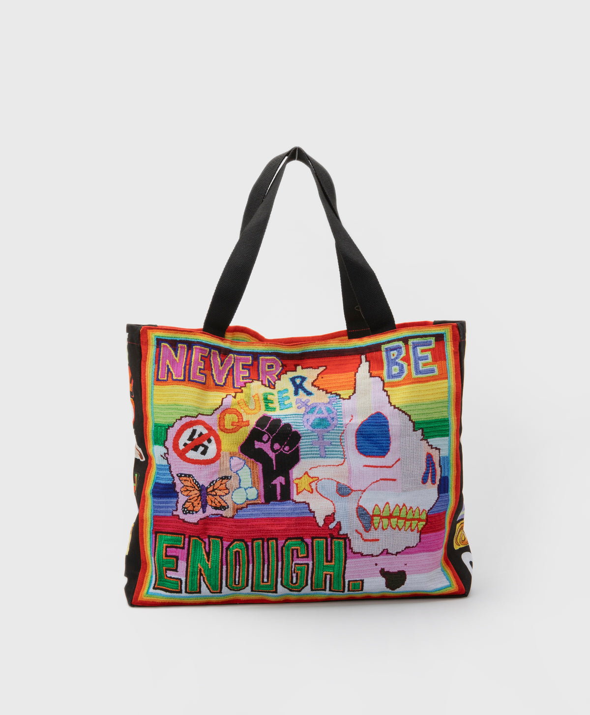 THIRD DRAWER DOWN X PAUL YORE NEVER BE ENOUGH TOTE BAG