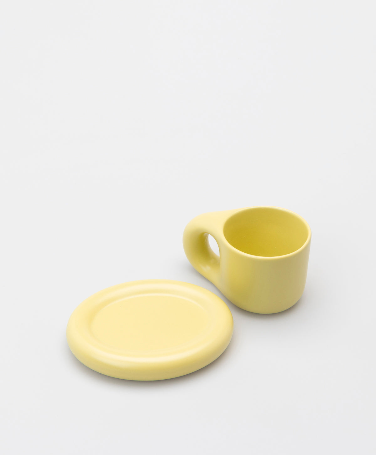 TUTU HOME - DRAPEAU CHUNKY PORCELAIN MUG AND SAUCER SET