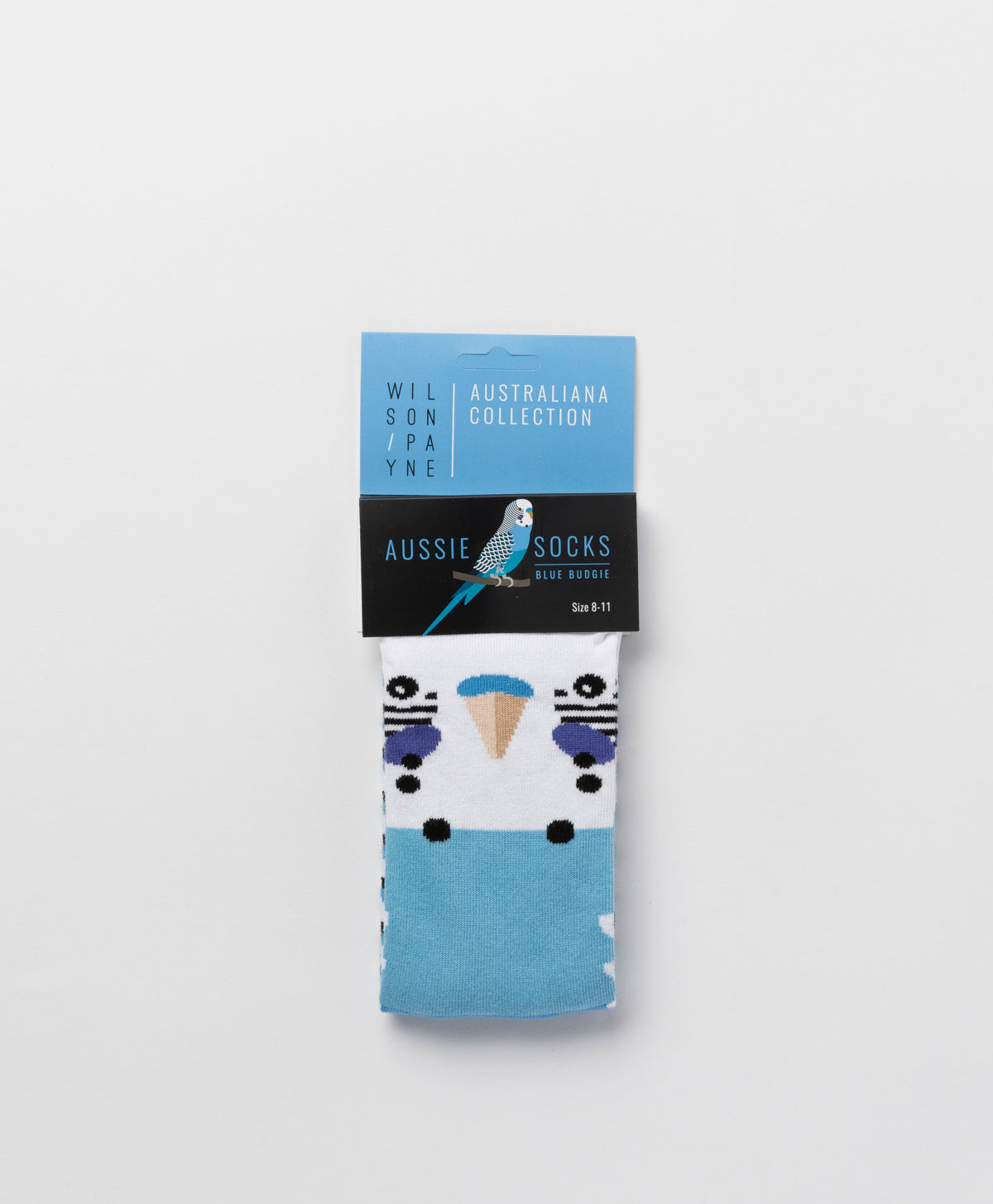 WILSON PAYNE - BLUE BUDGIE SOCKS
