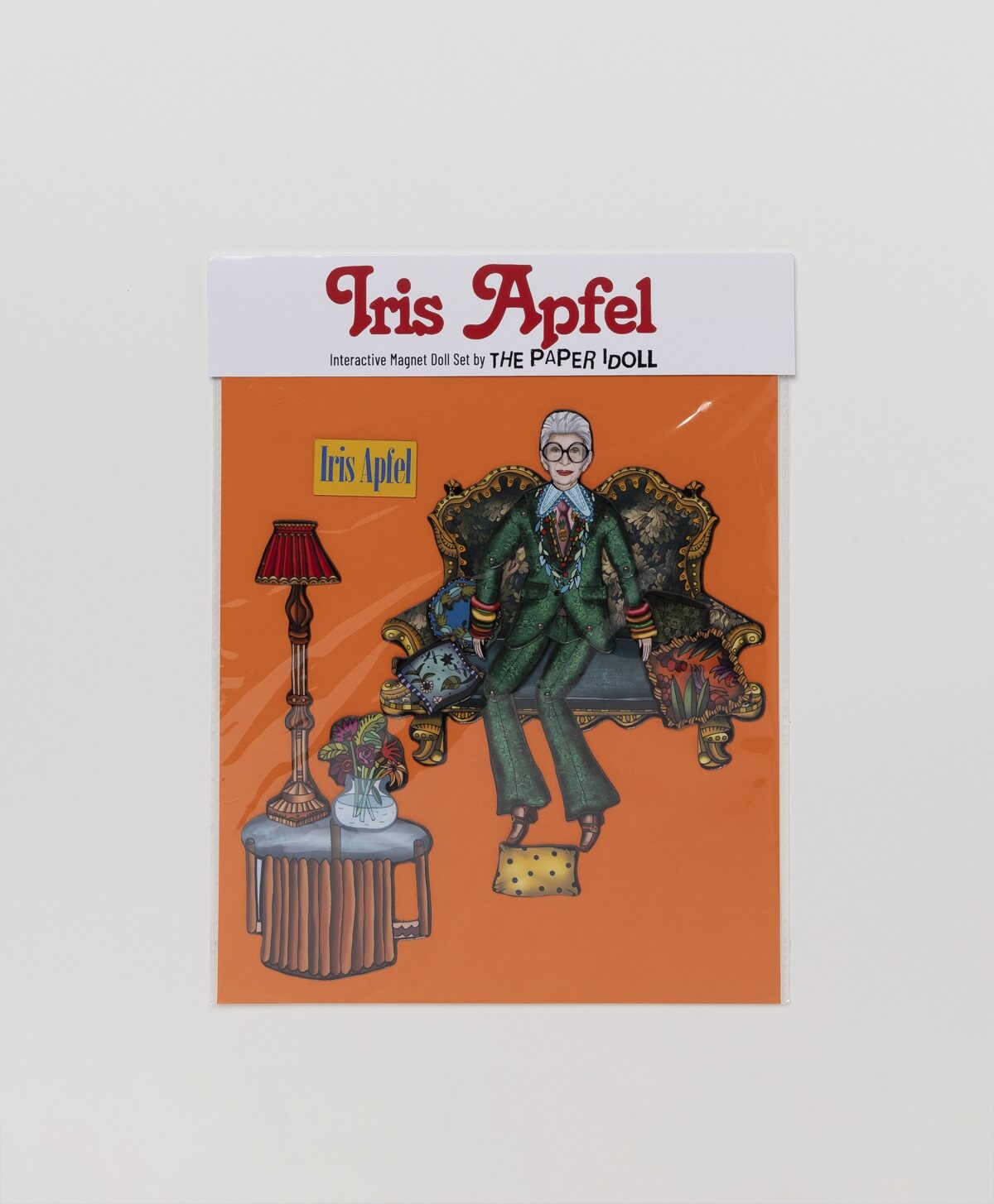 THE PAPER IDOLL - IRIS APFEL DELUXE POSABLE FRIDGE MAGNET
