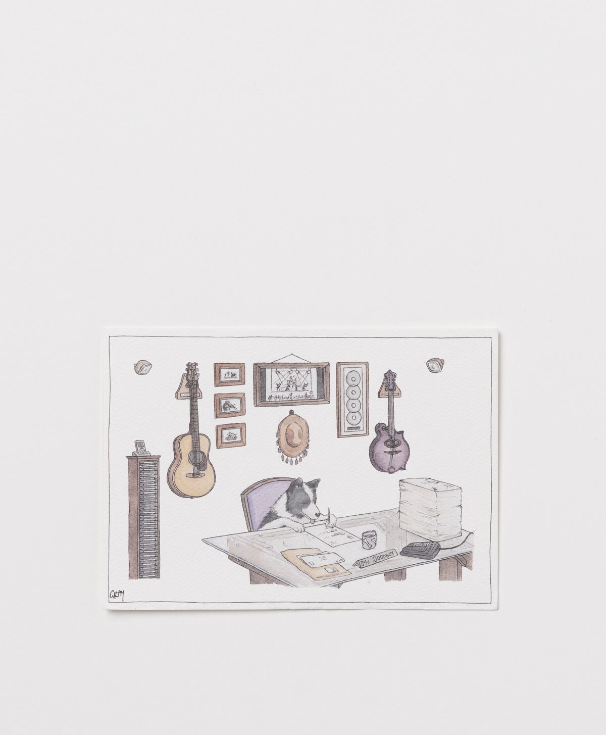 MR GOODBOY - ERLENMEYER ART CARD
