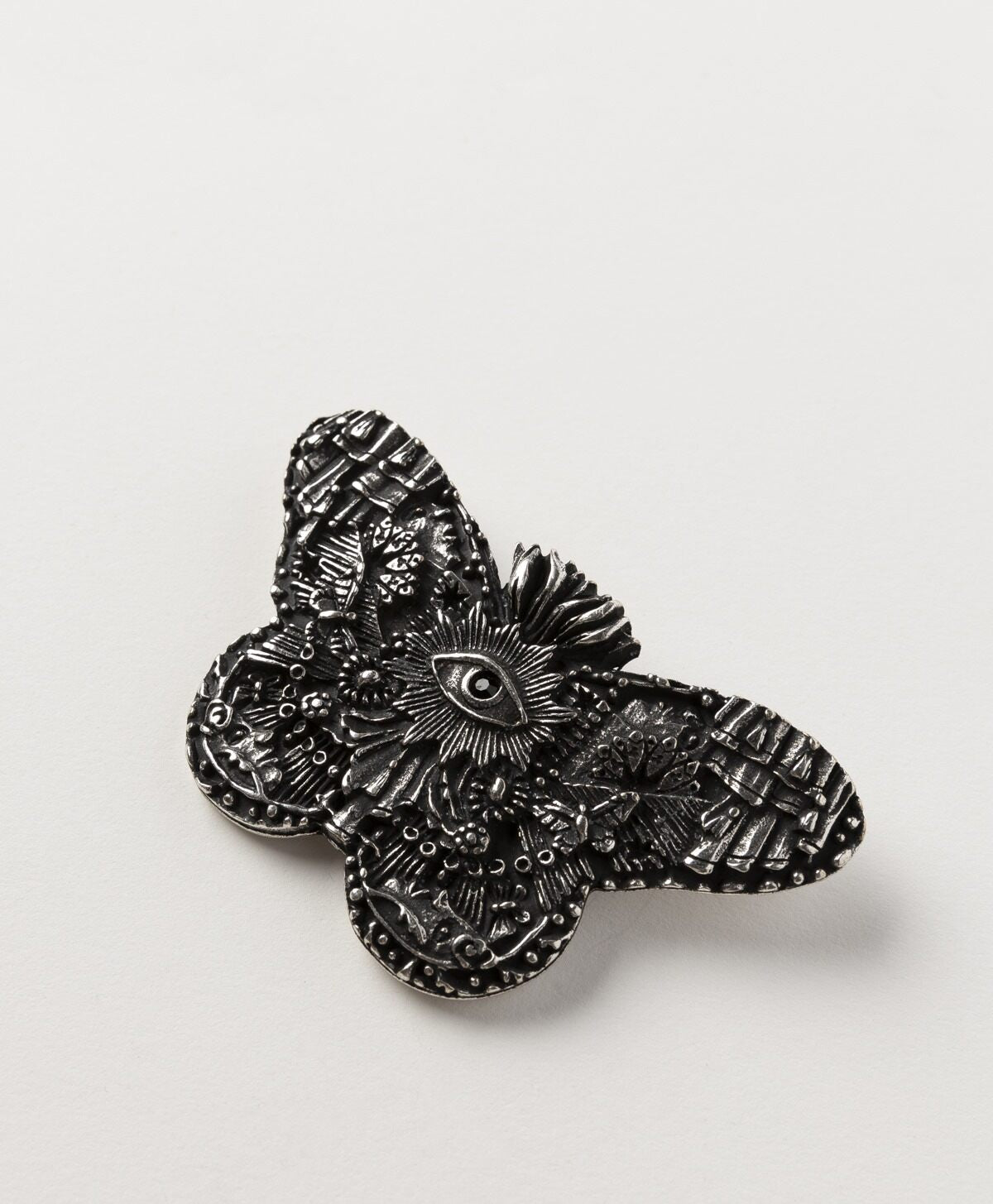 VOGLIO BENE - SILVER SACRED BUTTERFLY BROOCH