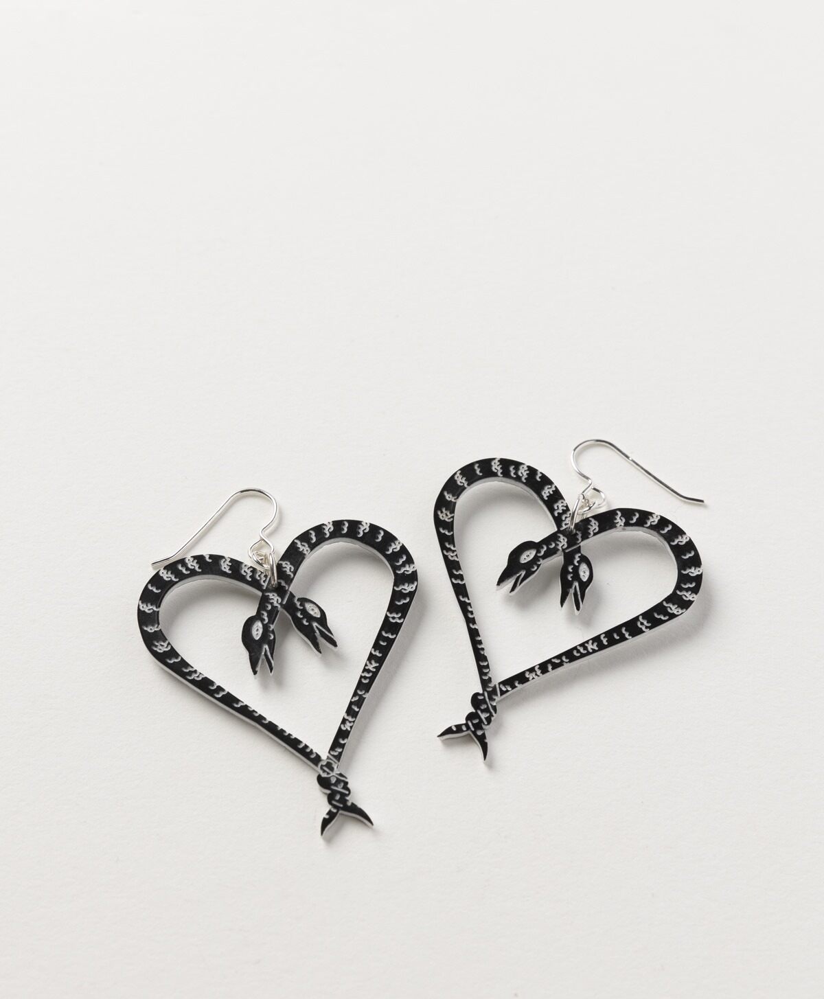 DARLING MARCELLE - SMALL HEART OF SNAKES EARRINGS