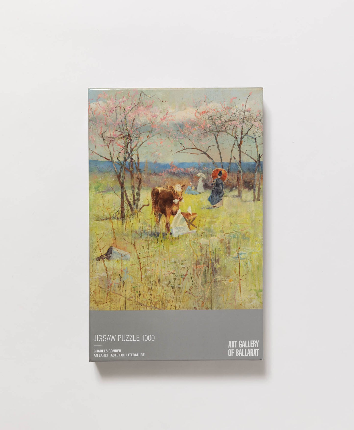 ART GALLERY OF BALLARAT - CHARLES CONDER - AN EARLY TASTE FOR LITERATURE JIGSAW PUZZLE