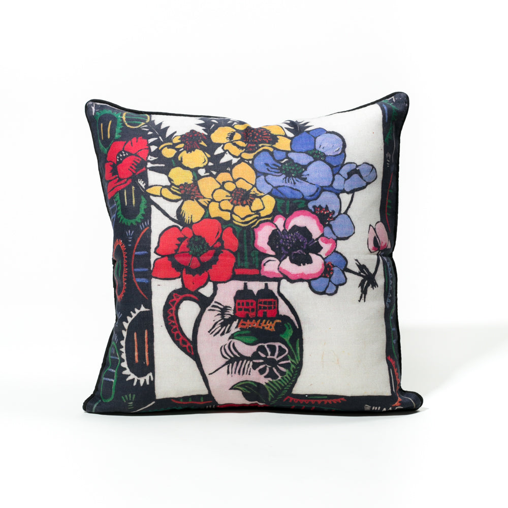 THIRD DRAWER DOWN X MARGARET PRESTON ANEMONES CUSHION COVER