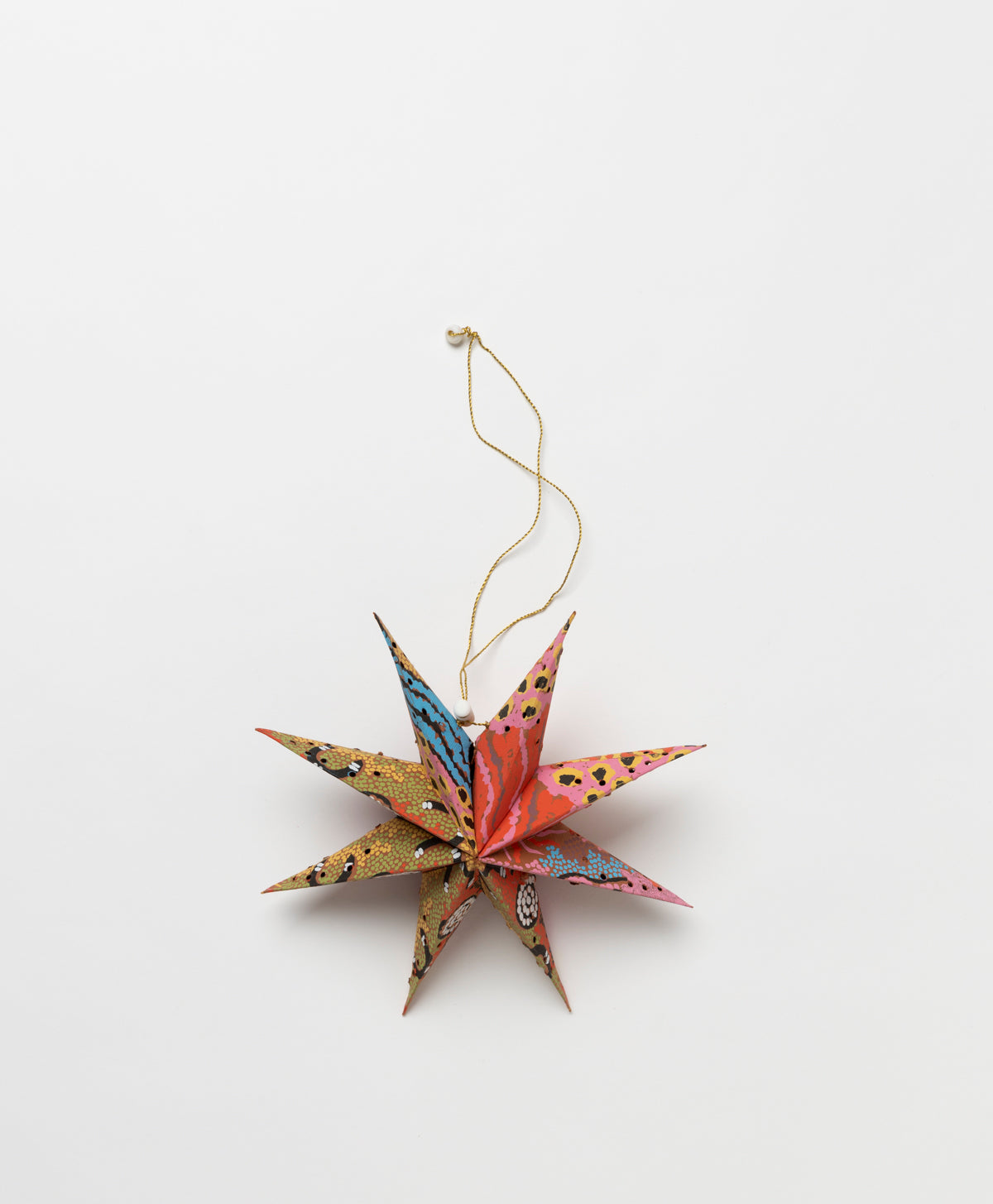 BETTER WORLD ARTS - DAMIEN AND YILPI MARKS HANDMADE PAPER STAR