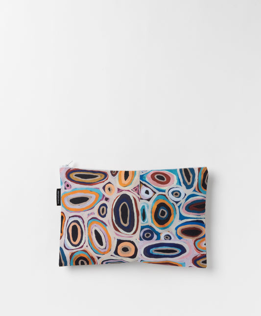 ALPERSTEIN DESIGNS - GLADYS KURU BIDU POLY/COTTON ZIP BAG