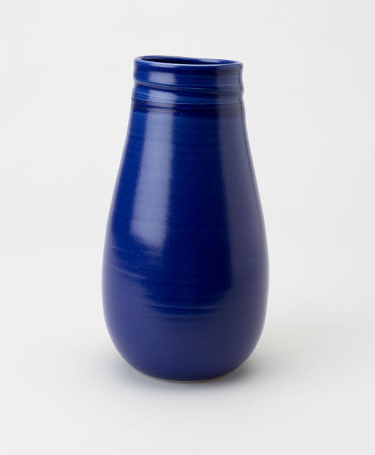 ANA JENSEN - LARGE BLUE CERAMIC VASE