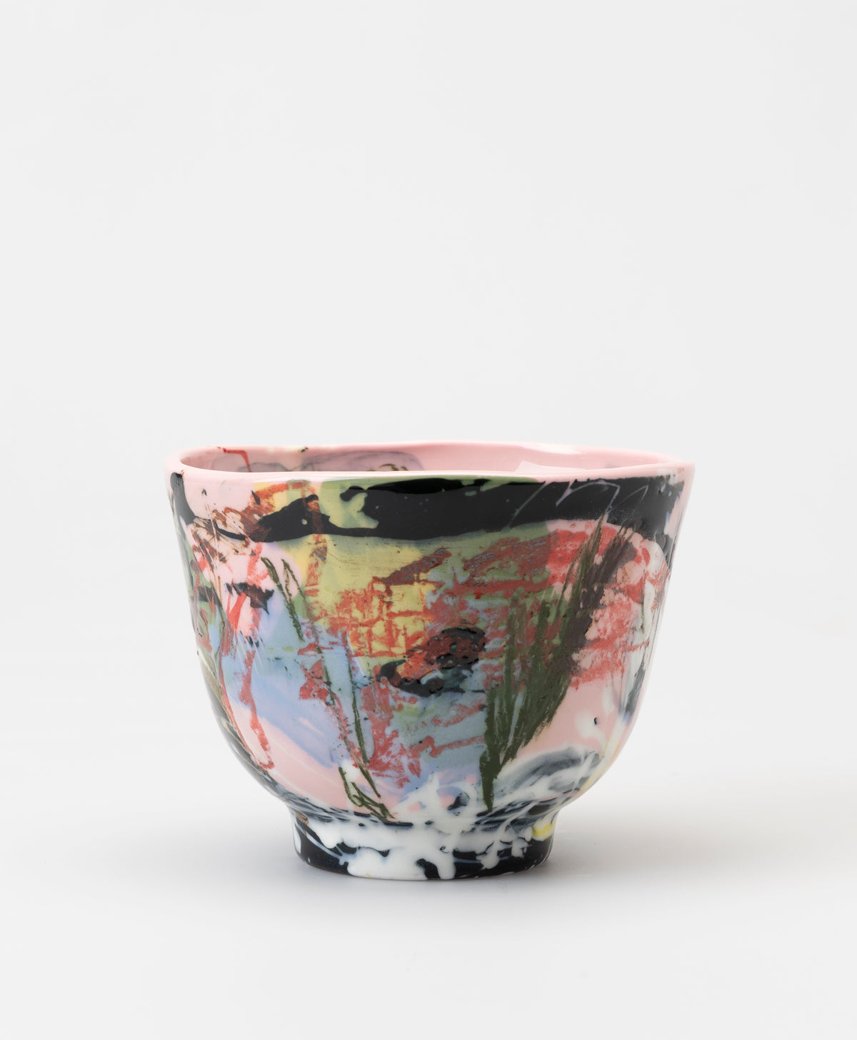 RUBY PILVEN - LARGE SLIP CAST CUP - 04