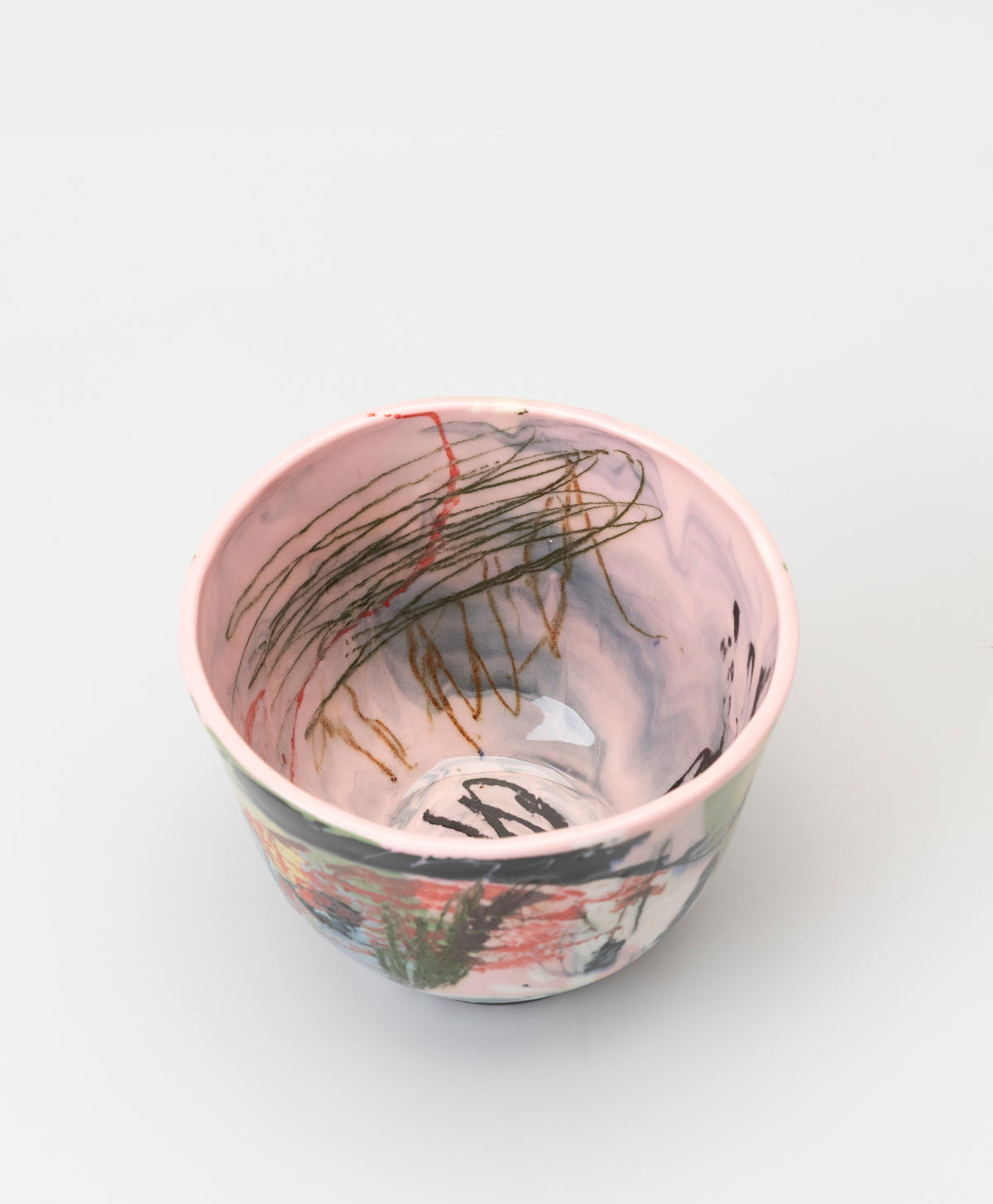 RUBY PILVEN - LARGE SLIP CAST CUP - 04