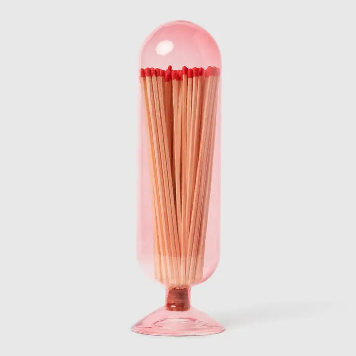 TABLE COLLECTIV - TALL BLUSH MATCHSTIX HOLDER