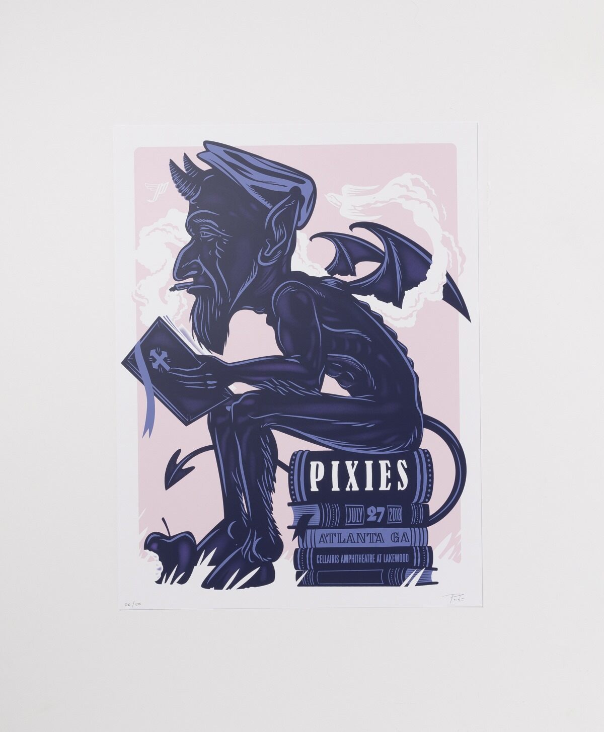 TRAVIS PRICE - THE PIXIES ATLANTA SCREEN PRINT