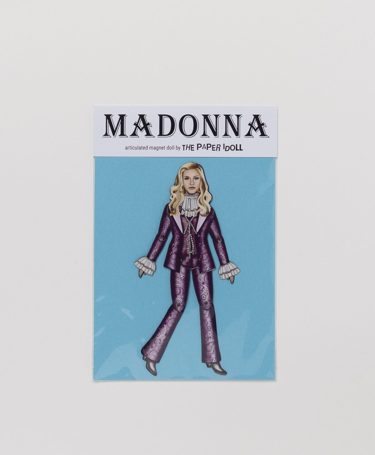 THE PAPER IDOLL - MADONNA POSABLE FRIDGE MAGNET