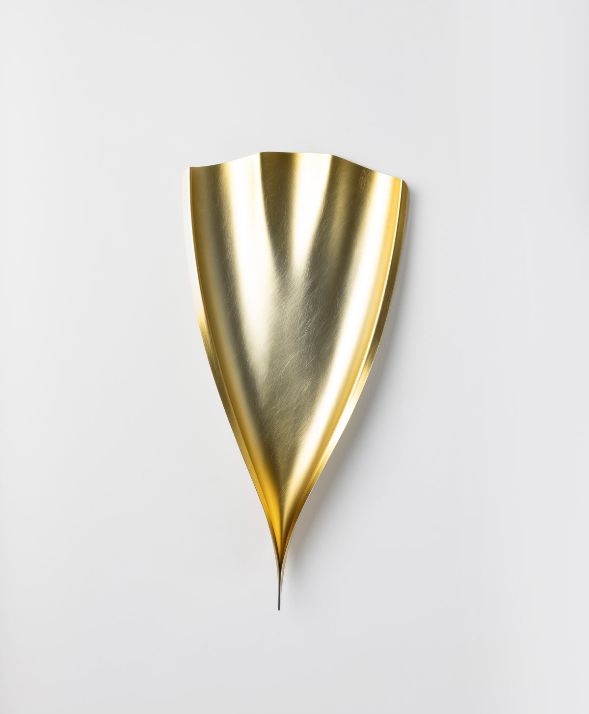 FINK AND CO - LARGE GINKGO PLATTER - CHAMPAGNE