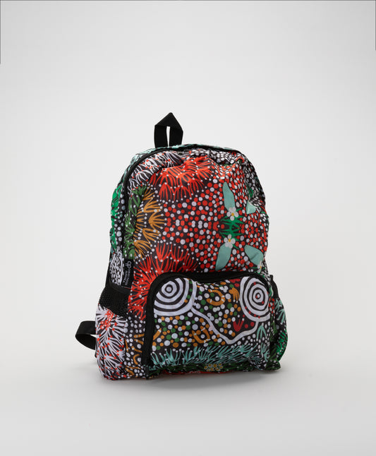 ALPERSTEIN DESIGNS - CORAL HAYES FOLD UP BACKPACK
