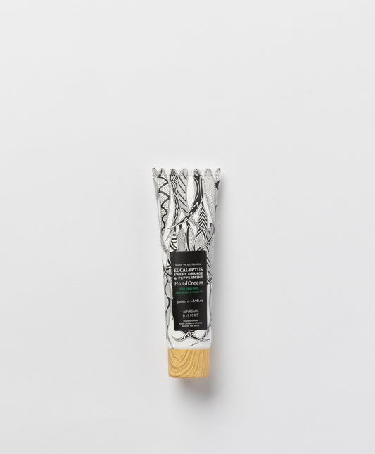 ALPERSTEIN DESIGNS - MICK HARDING NGARGA WARENDJ EUCALYPTUS SWEET ORANGE & PEPPERMINT HAND CREAM