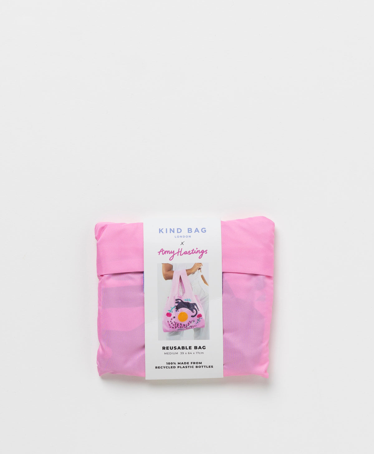 KIND BAG - AMY HASTINGS LEAPING CAT REUSABLE BAG