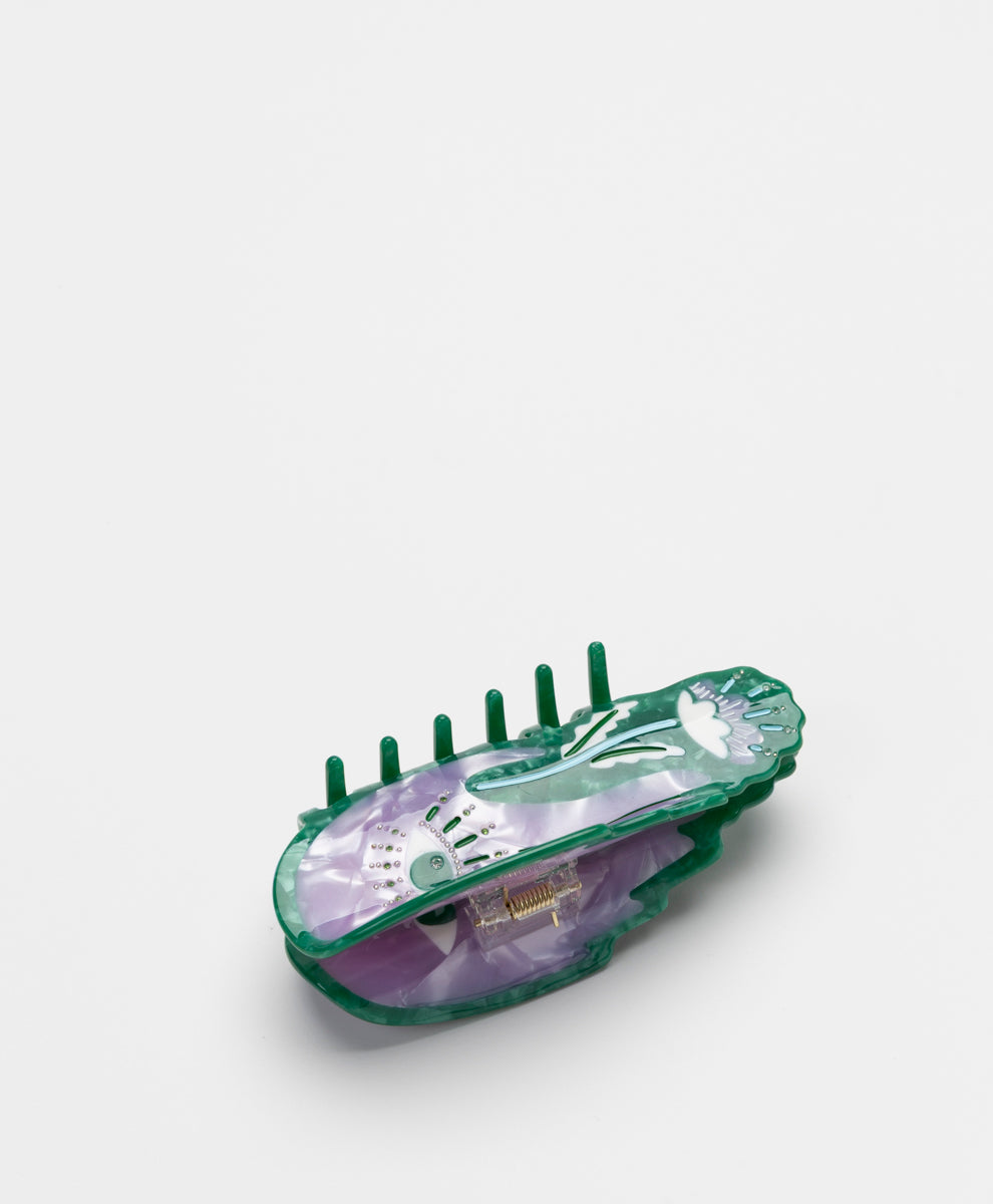 KINGSTON - EMERALD PALM CLAW CLIP
