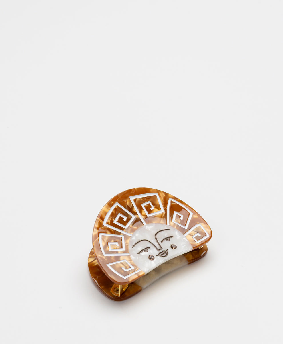 KINGSTON - GOLD GRECIAN SUN CLIP