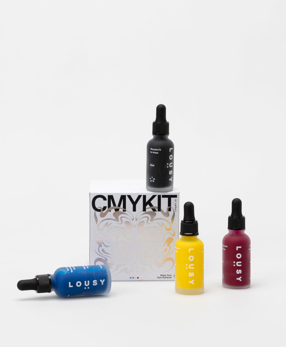 LOUSY - CMYKIT SUSTAINABLE COLOUR INK MIXING KIT