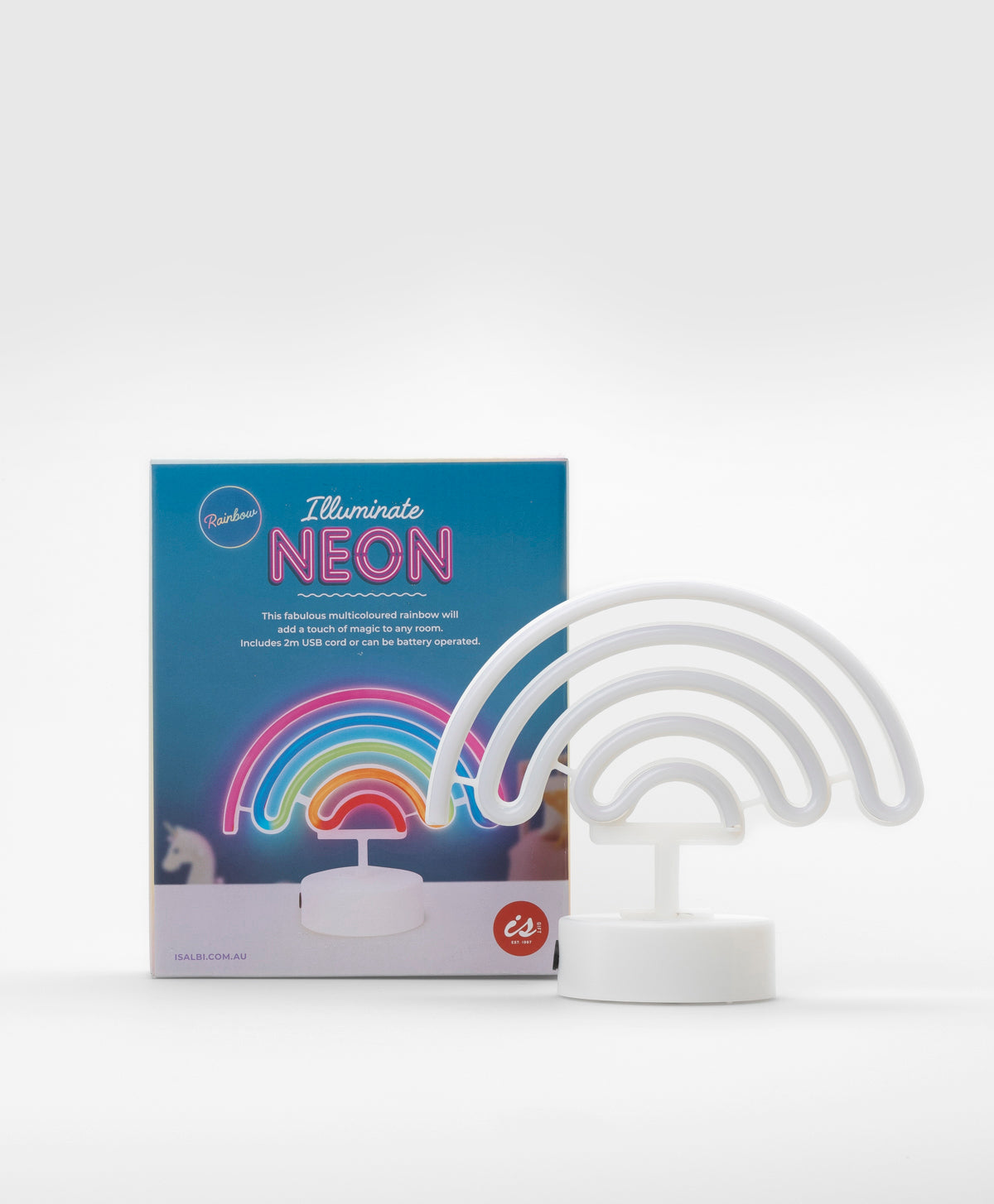 IS GIFT - ILLUMINATE NEON LIGHT - RAINBOW