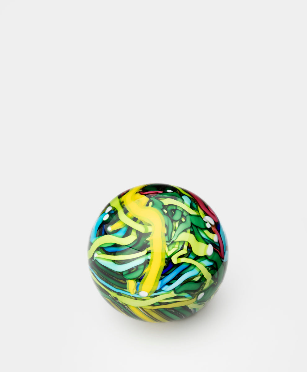 PATRICK WONG ART GLASS - PAPERWEIGHT