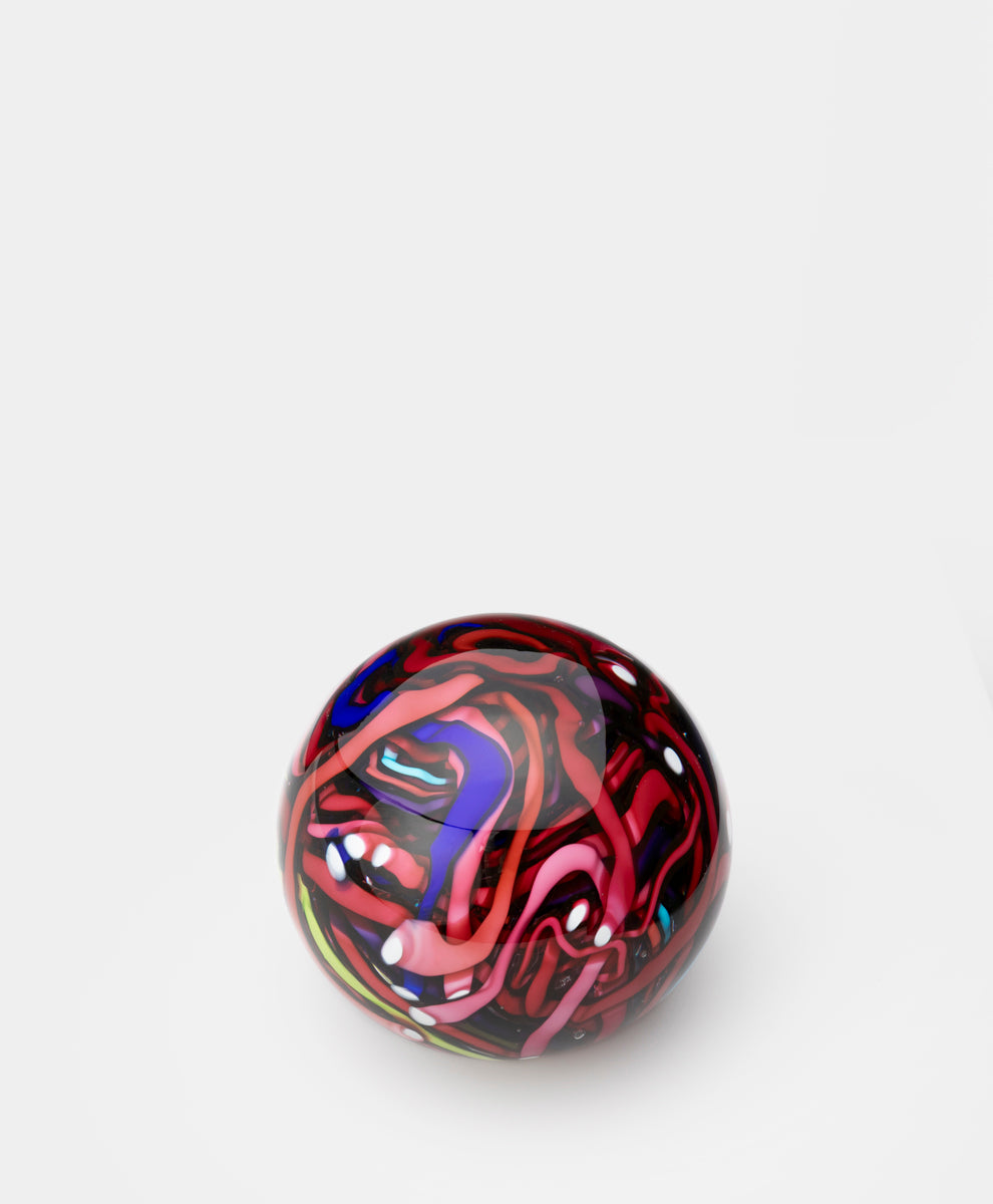 PATRICK WONG ART GLASS - PAPERWEIGHT