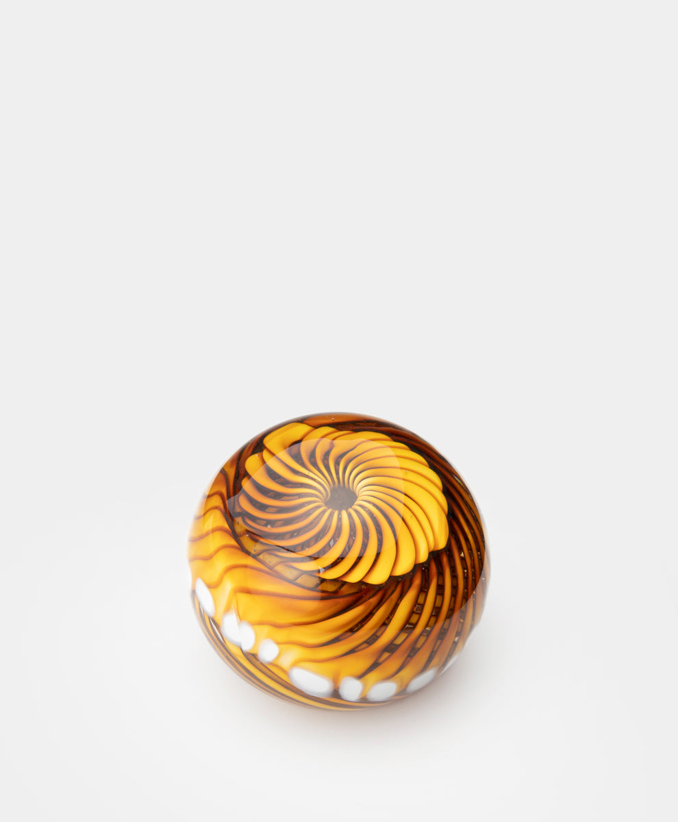 PATRICK WONG ART GLASS - PAPERWEIGHT