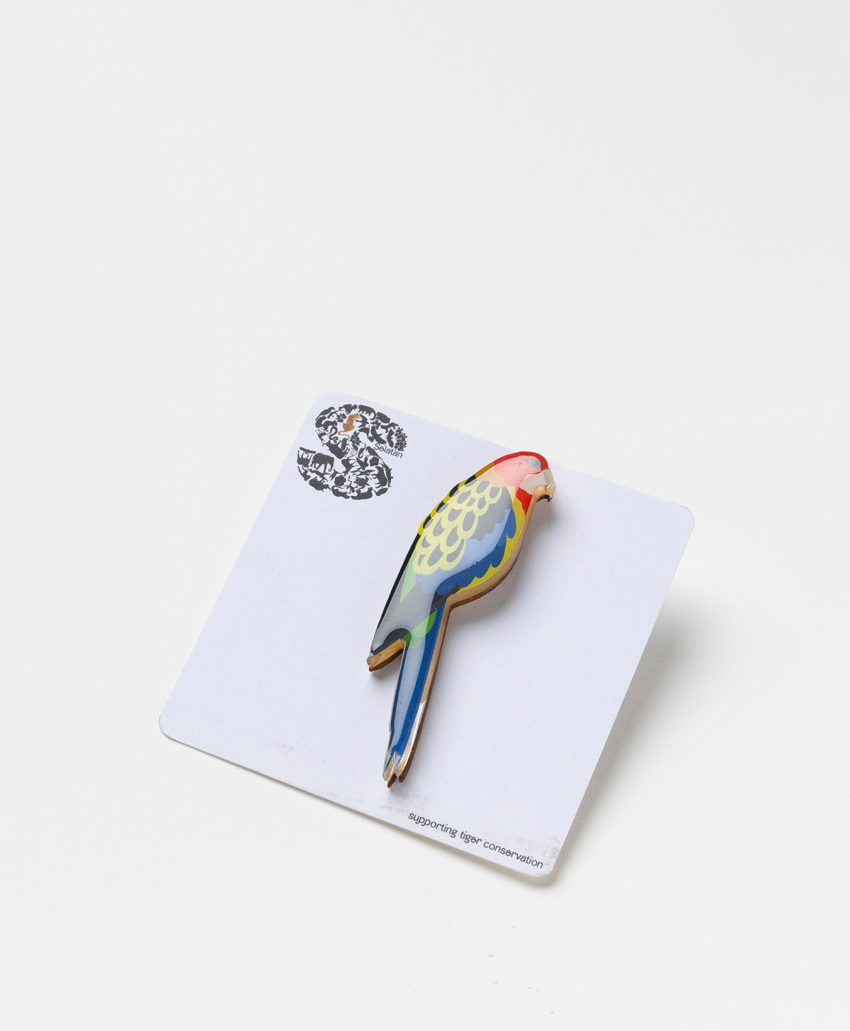 SELATAN - EASTERN ROSELLA BROOCH