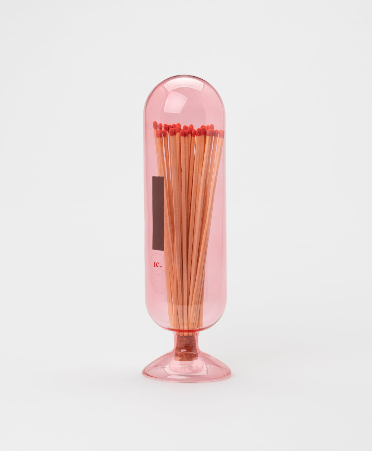 TABLE COLLECTIV - TALL BLUSH MATCHSTIX HOLDER
