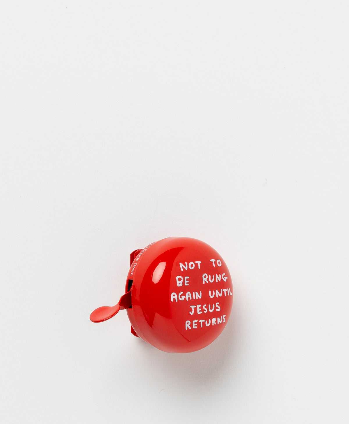 THIRD DRAWER DOWN X DAVID SHRIGLEY DONT RING THE BELL BIKE BELL