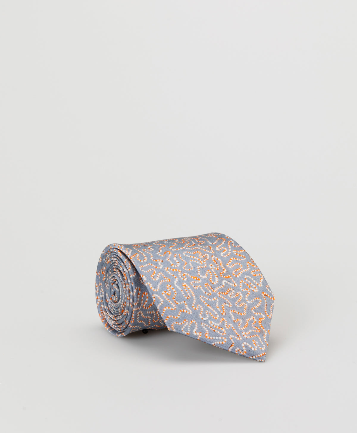 ONE OF TWELVE - UNTITLED TIE BY KUMANJAYI JURRA TJAPALTJARRI