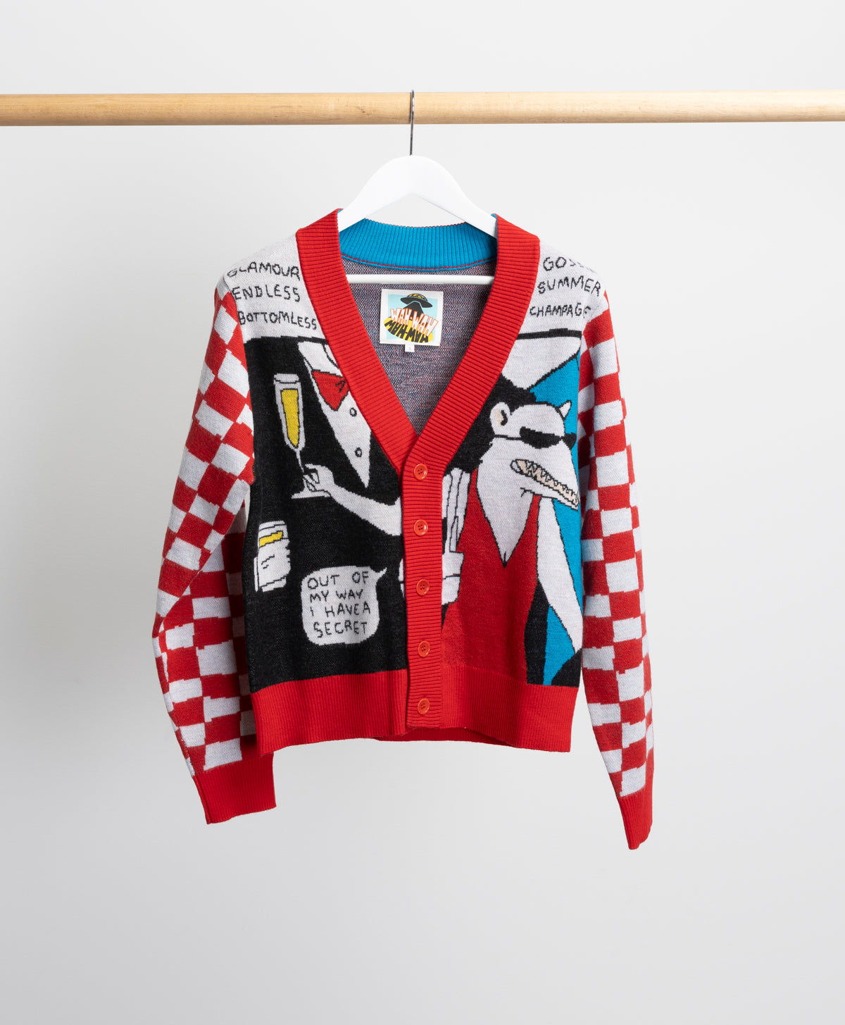 WAH-WAH - FILTHY RATBAG CARDIGAN