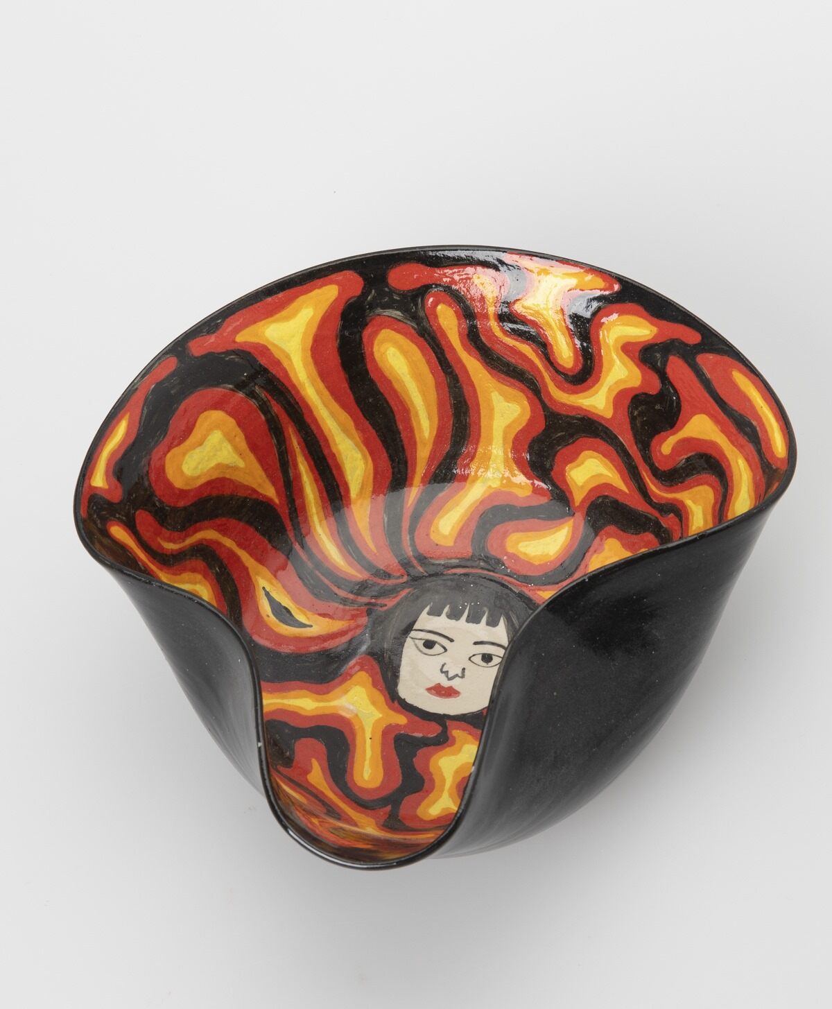 ARTA DERAU - FELINE FIRE BOWL