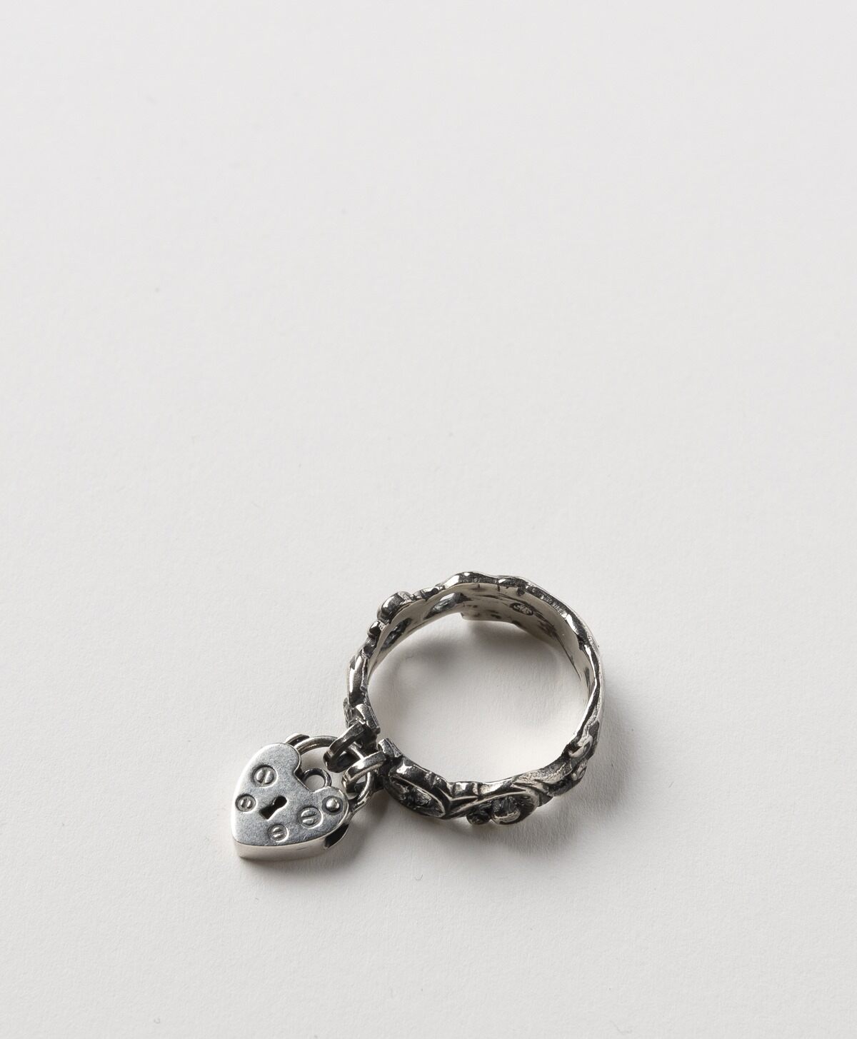 EMMA REA - LOVERS LOCK FILIGREE PADLOCK RING