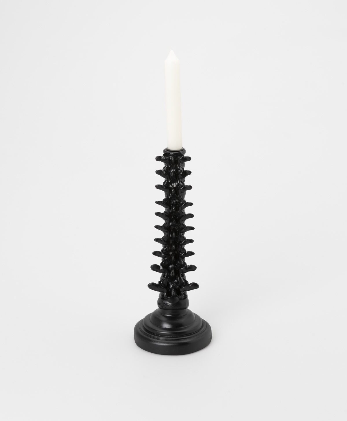 THE BLACKENED TEETH - SPINE CANDLESTICK HOLDER