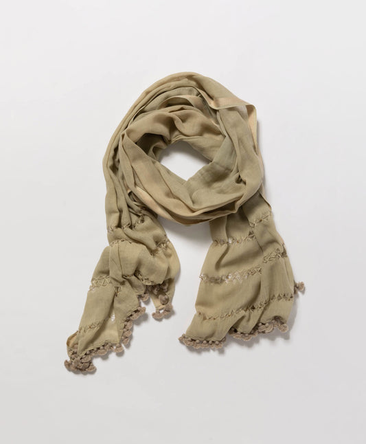 YOKO - NOOSA COTTON AND SILK SCARF
