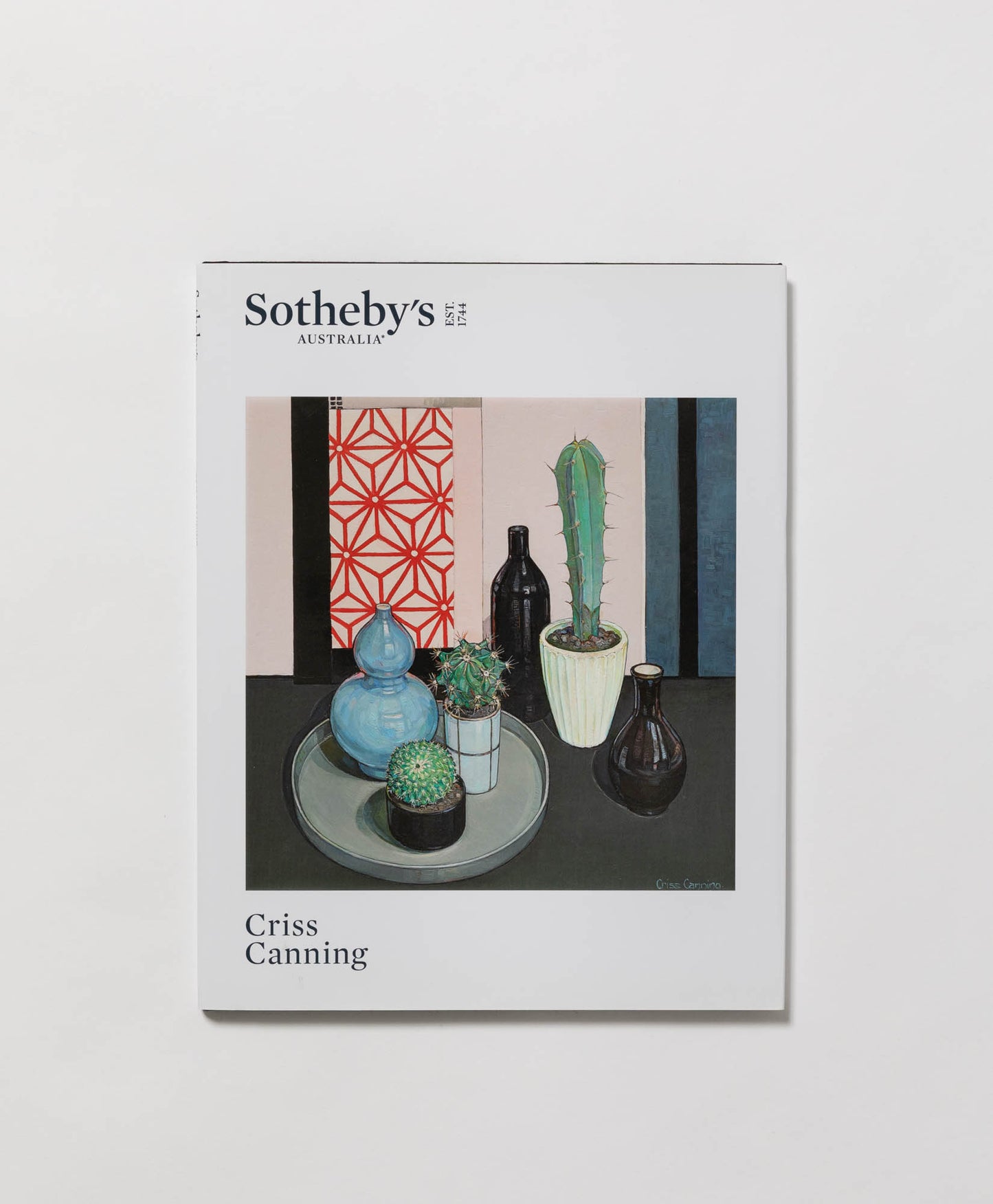 SOTHEBY'S AUSTRALIA EXHIBITION CATALOGUE: CRISS CANNING