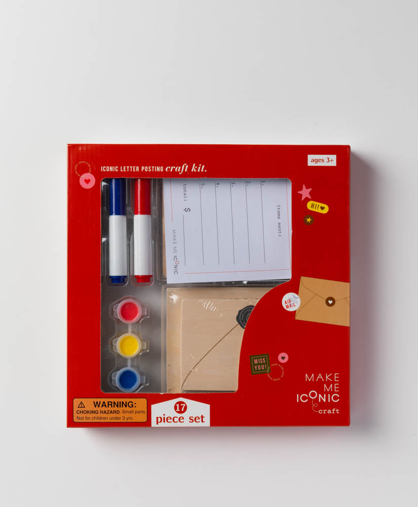 MAKE ME ICONIC - POST BOX LETTERS CRAFT KIT