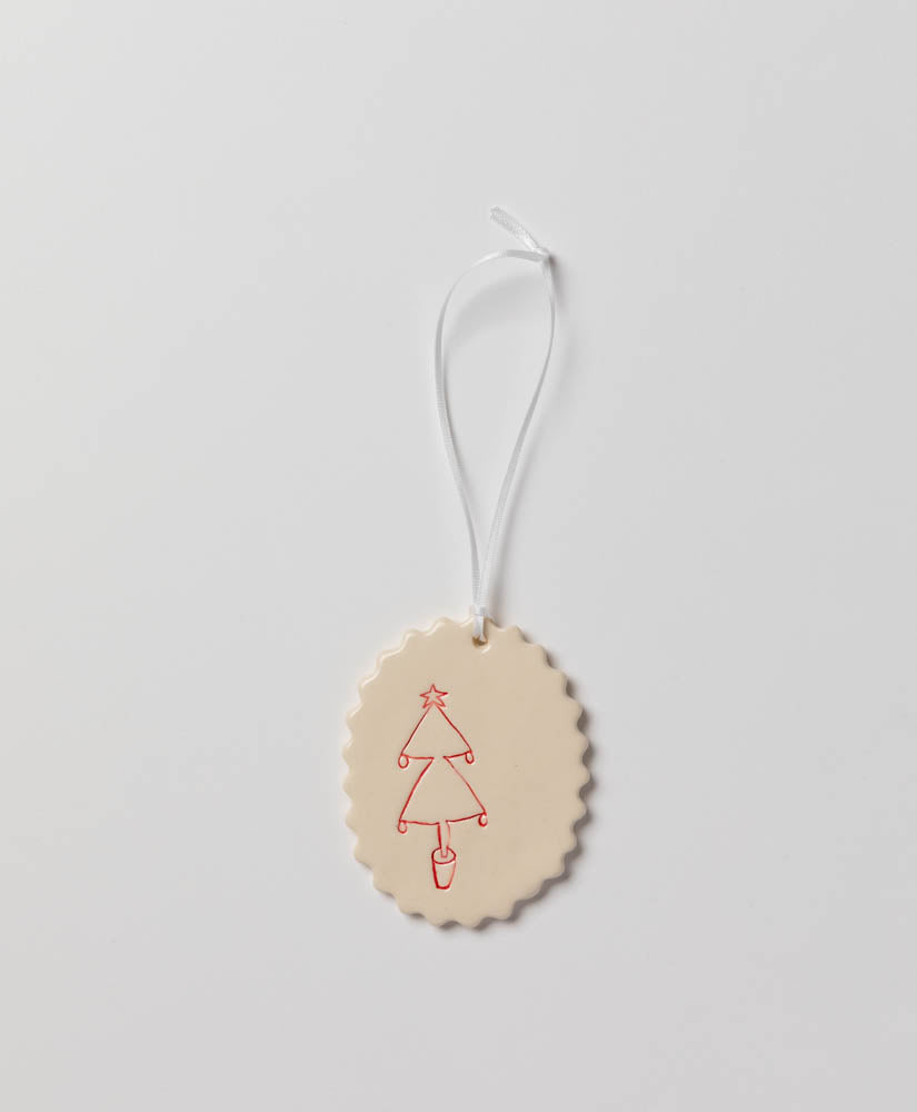 PAPER BOAT PRESS - STEPHEN MOK TREE CHRISTMAS ORNAMENT